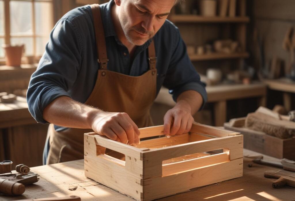 Изготовление деревянных ящиков по индивидуальным параметрам