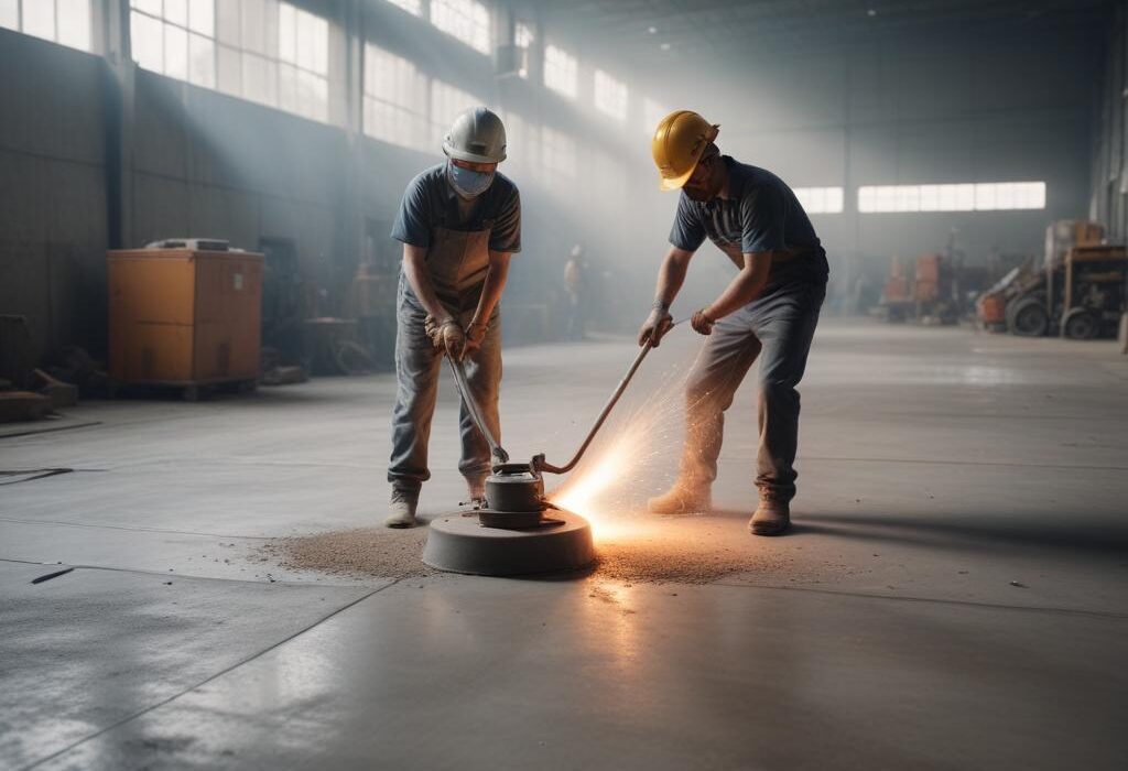 Стоимость шлифовки бетонного пола за квадратный метр