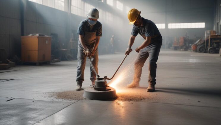 Стоимость шлифовки бетонного пола за квадратный метр