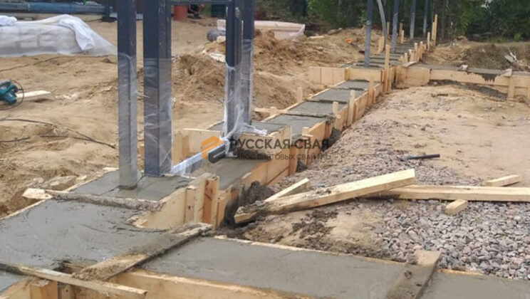 Пеноплекс для фундамента: технология утепления и ее особенности — Русская свая